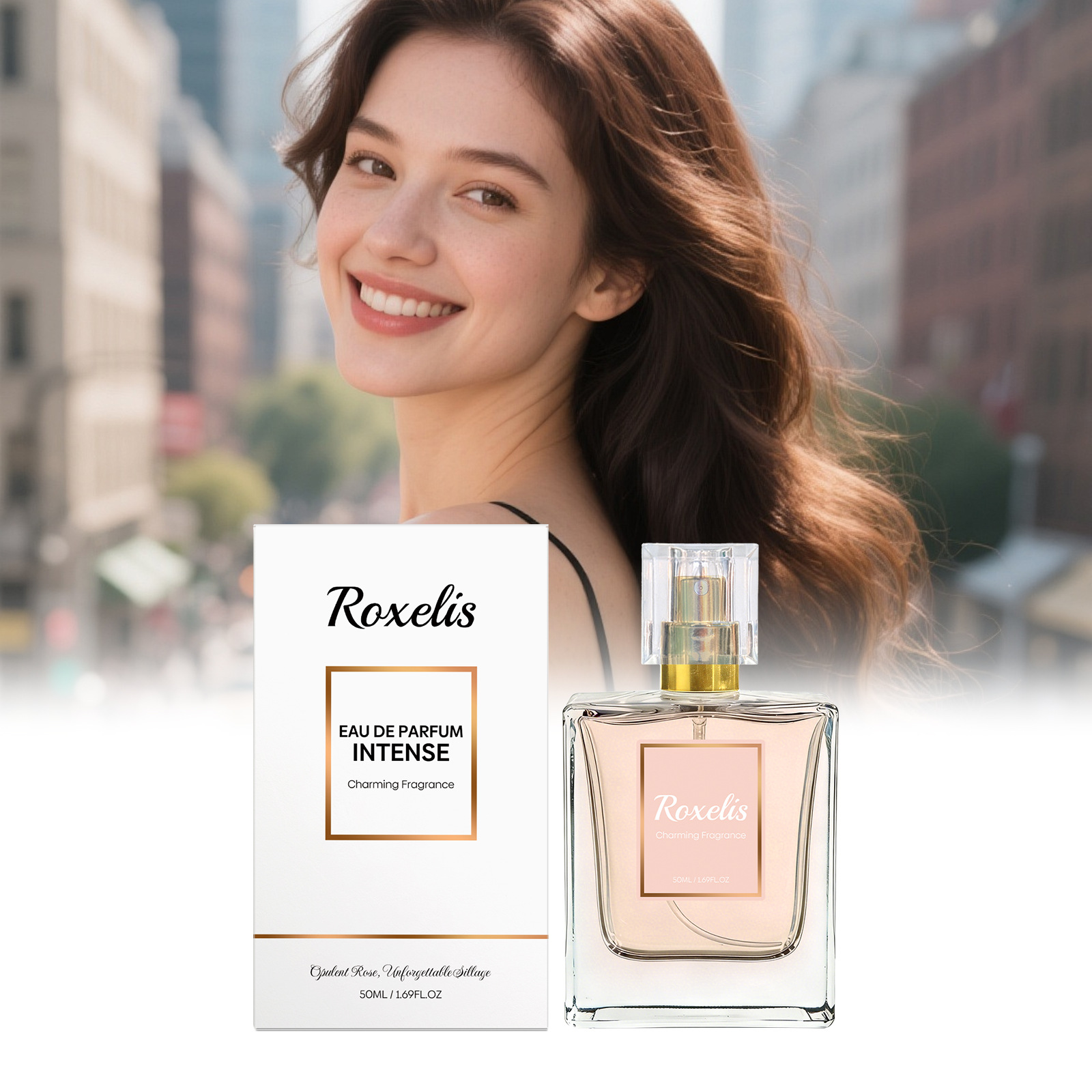 Women'S Perfume Rose Fragrance - Gül Vanilya Aromalı Sprey Kalıcı Olgun
