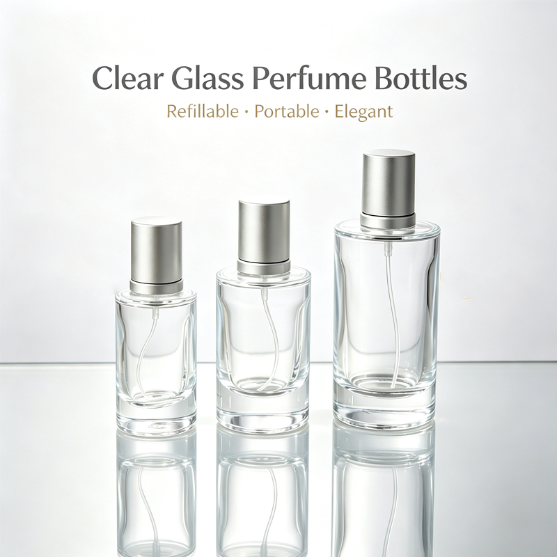 Perfume Fragrance World Qahwa - 20/30/50ml Boş Cam Parfüm Şişesi İnce