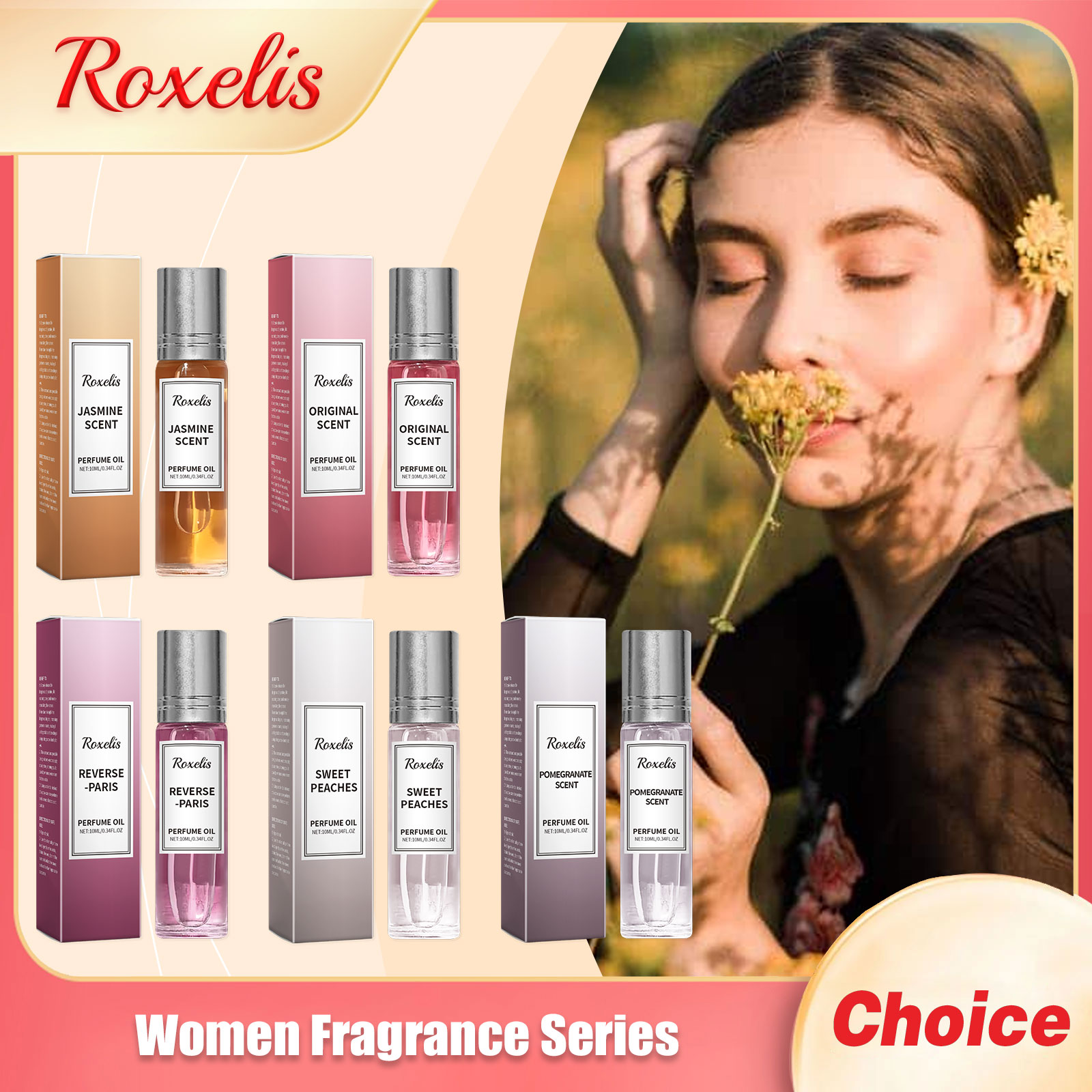 Perfume Jasmine Fragrance - Kadın Feromon Parfüm Serisi Günlük Randevu