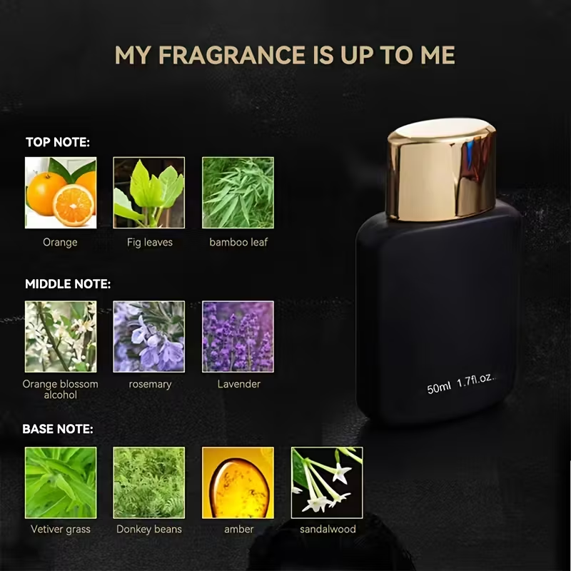 Perfume Jasmine Fragrance - Erkek Parfümü, Gül, Yasemin ve Vanilya