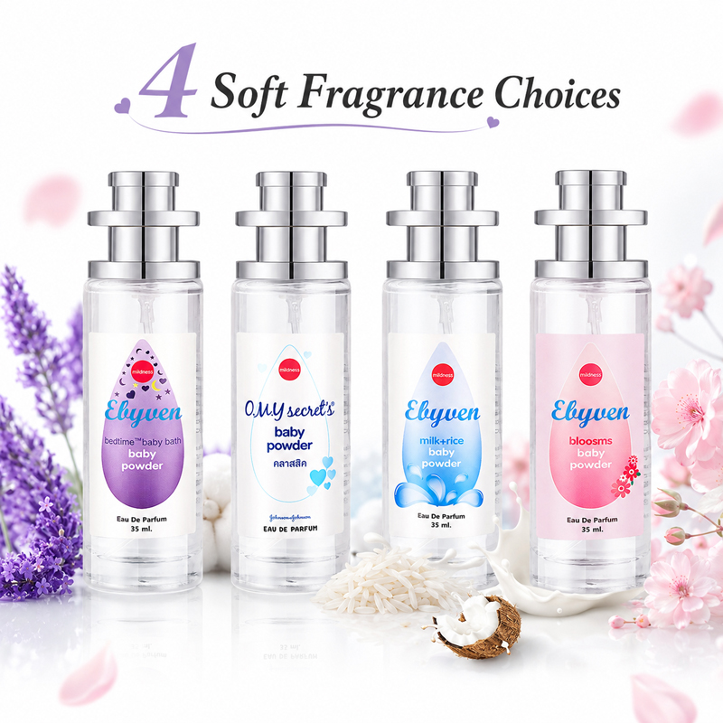 Perfume Lavender Fragrance - 2 adet 35ml Bebek Pudrası Parfümü