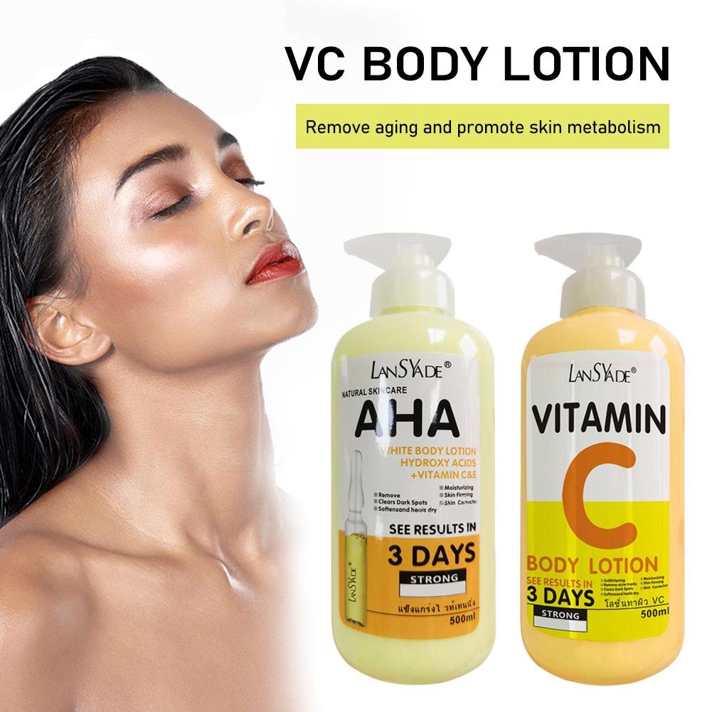 Perfume Zara - 500ml C Vitamini Vücut Kremi Beyazlatıcı