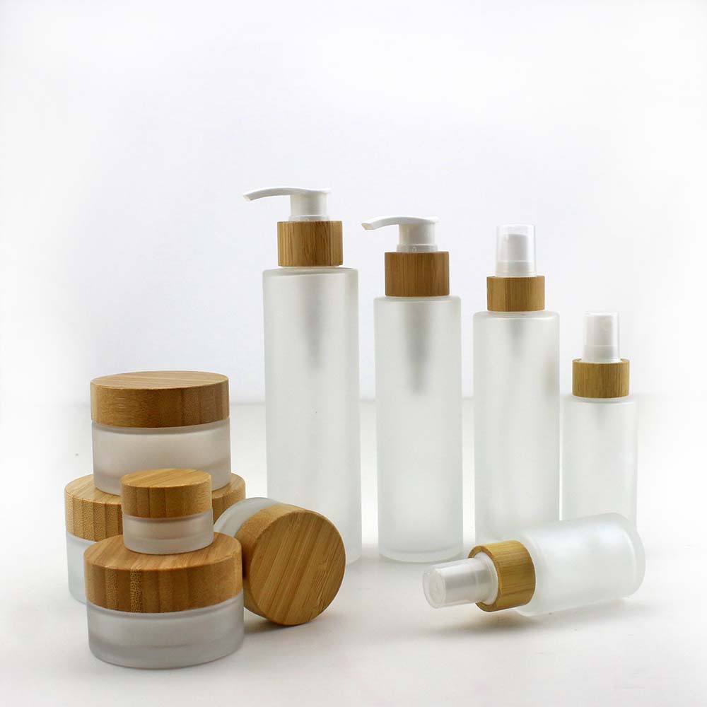 Perfume Fragrance World Qahwa - Doğal Bambu Parfüm Şişesi Buzlu Cam