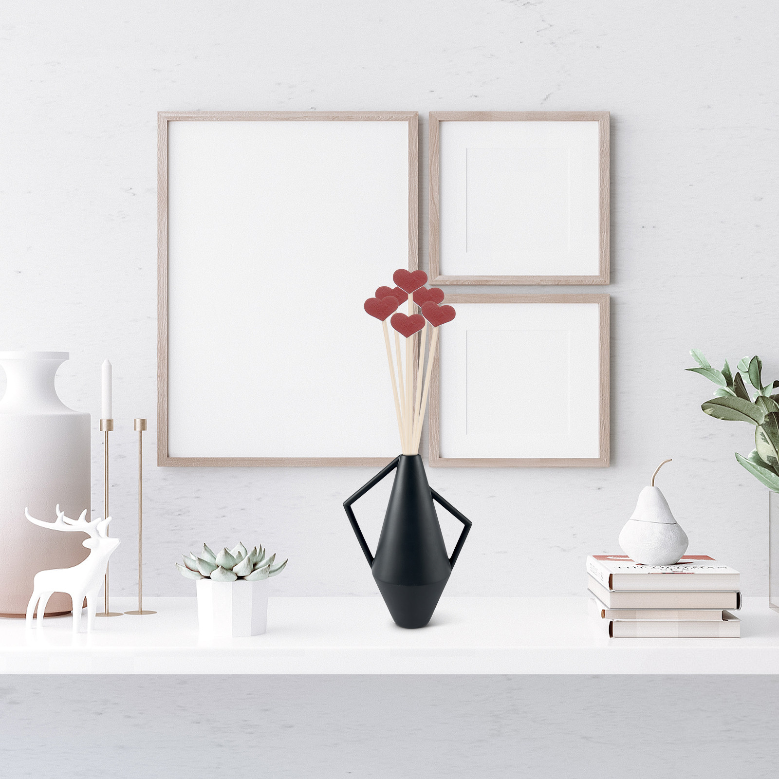 12 adet kalp şeklinde Rattan d - Perfume Fragrance Stick incelemesi ve fiyatı