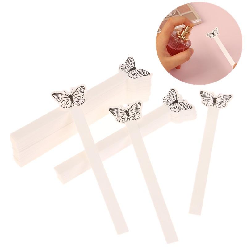 100 Adet Yaratıcı Kelebek Şekl - Perfume Fragrance Tester incelemesi ve fiyatı