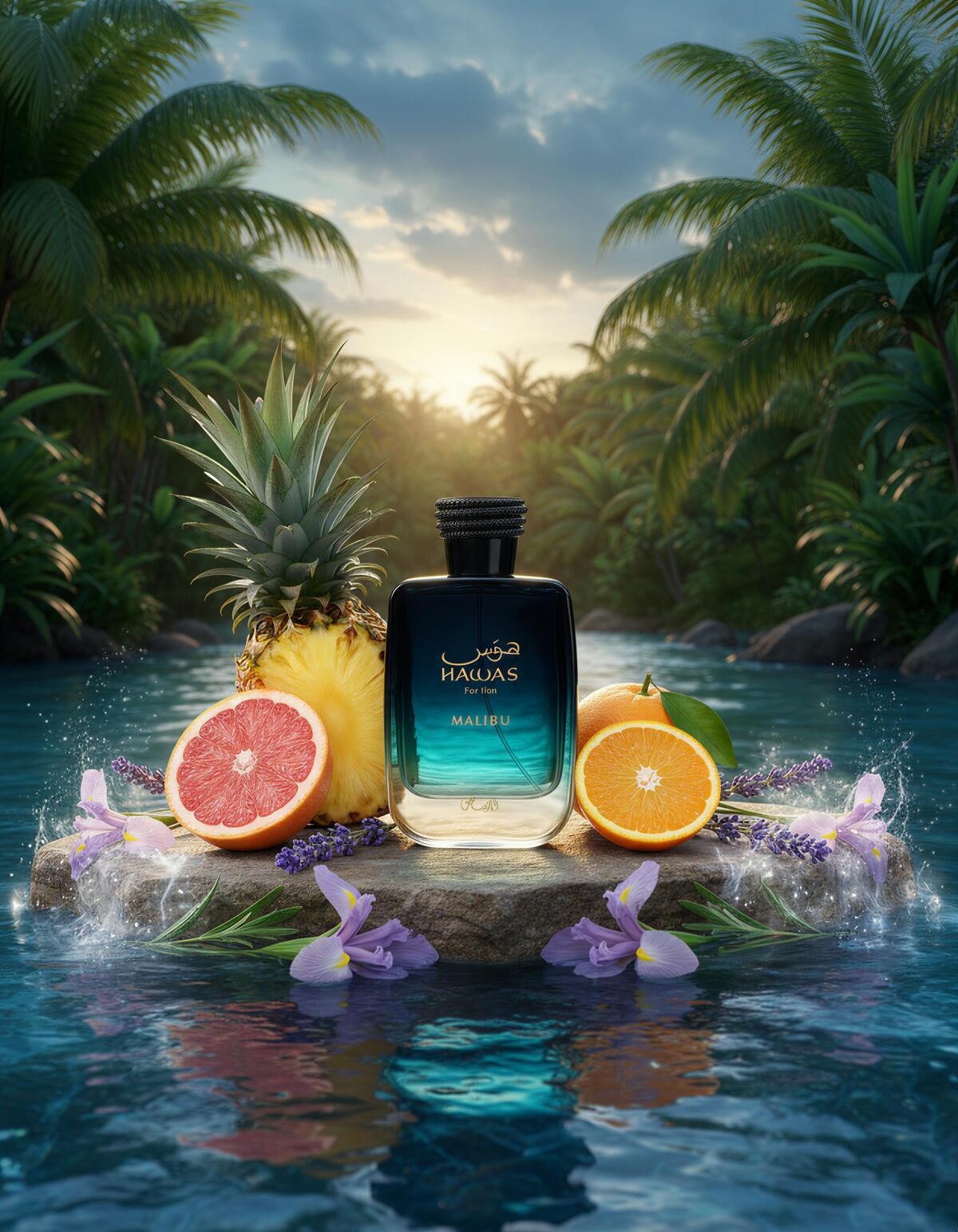 Rasasi Hawas Malibu For Him ED - Fragrance Perfume Note incelemesi ve fiyatı