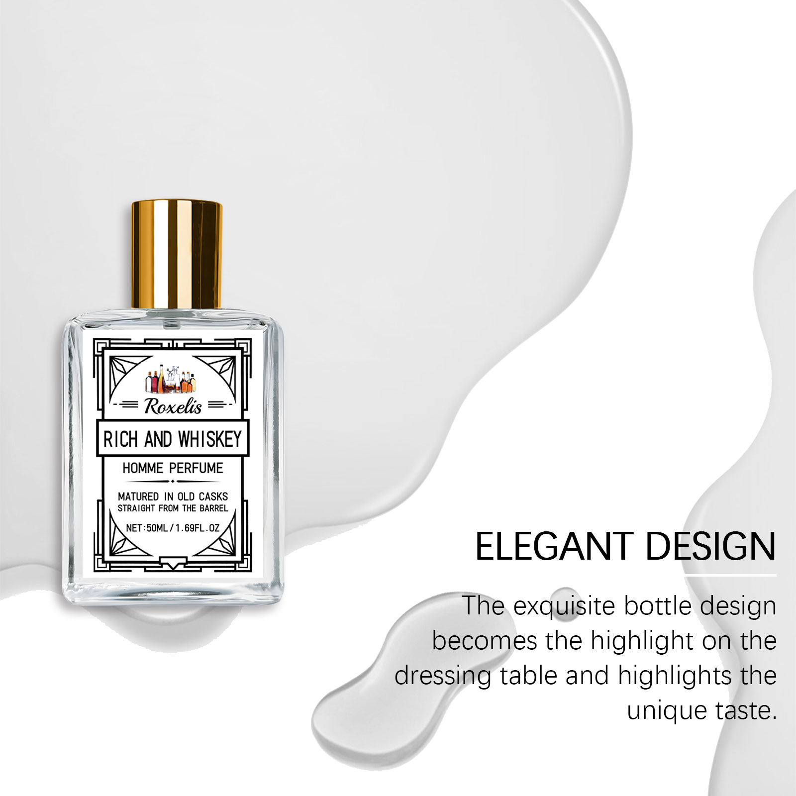 Roxelis 50ml Charm Whisky Erke - Fragrance Perfume Note incelemesi ve fiyatı